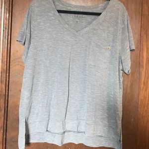 Nicole Miller Plus Size V-Neck T-shirt